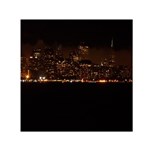 San Fransisco Usa California Water Square Satin Scarf (30  x 30 )