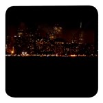 San Fransisco Usa California Water Square Glass Fridge Magnet (4 pack)