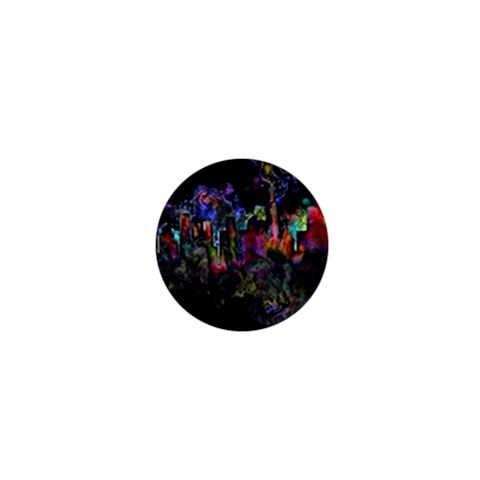 Grunge Paint Splatter Splash Ink 1  Mini Buttons from ArtsNow.com Front