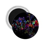 Grunge Paint Splatter Splash Ink 2.25  Magnets