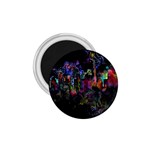 Grunge Paint Splatter Splash Ink 1.75  Magnets