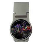 Grunge Paint Splatter Splash Ink Money Clips (Round) 