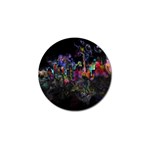 Grunge Paint Splatter Splash Ink Golf Ball Marker (4 pack)