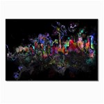 Grunge Paint Splatter Splash Ink Postcard 4 x 6  (Pkg of 10)