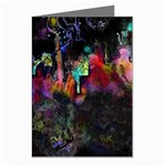 Grunge Paint Splatter Splash Ink Greeting Cards (Pkg of 8)