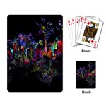 Grunge Paint Splatter Splash Ink Playing Cards Single Design (Rectangle)