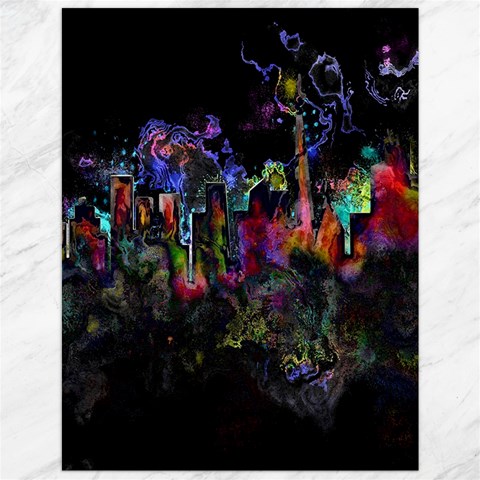 Grunge Paint Splatter Splash Ink Canvas 12  x 16  from ArtsNow.com 11.86 x15.41  Canvas - 1