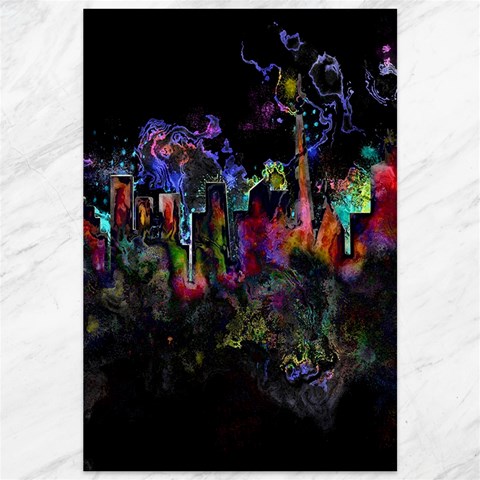 Grunge Paint Splatter Splash Ink Canvas 12  x 18  from ArtsNow.com 11.88 x17.36  Canvas - 1