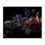 Grunge Paint Splatter Splash Ink Small Glasses Cloth (2 Sides)