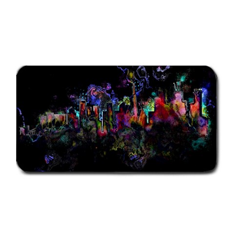 Grunge Paint Splatter Splash Ink Medium Bar Mat from ArtsNow.com 16 x8.5  Bar Mat