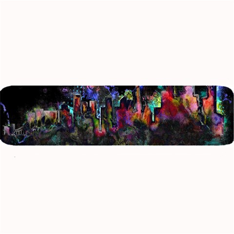 Grunge Paint Splatter Splash Ink Large Bar Mat from ArtsNow.com 32 x8.5  Bar Mat