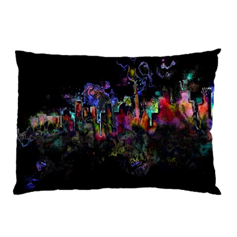 Grunge Paint Splatter Splash Ink Pillow Case from ArtsNow.com 26.62 x18.9  Pillow Case