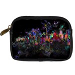 Grunge Paint Splatter Splash Ink Digital Camera Leather Case