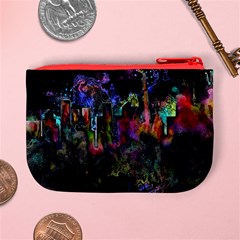 Grunge Paint Splatter Splash Ink Mini Coin Purse from ArtsNow.com Back