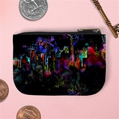 Grunge Paint Splatter Splash Ink Mini Coin Purse from ArtsNow.com Back