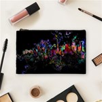 Grunge Paint Splatter Splash Ink Cosmetic Bag (Medium)