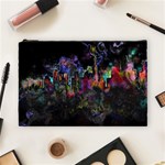 Grunge Paint Splatter Splash Ink Cosmetic Bag (Large)