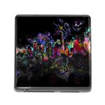 Grunge Paint Splatter Splash Ink Memory Card Reader (Square 5 Slot)