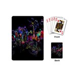 Grunge Paint Splatter Splash Ink Playing Cards Single Design (Mini)