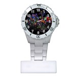 Grunge Paint Splatter Splash Ink Plastic Nurses Watch
