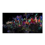 Grunge Paint Splatter Splash Ink Satin Wrap 35  x 70 