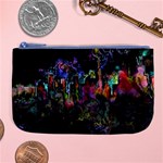 Grunge Paint Splatter Splash Ink Large Coin Purse