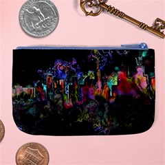 Grunge Paint Splatter Splash Ink Large Coin Purse from ArtsNow.com Back