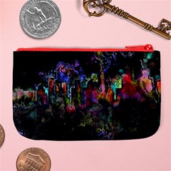 Grunge Paint Splatter Splash Ink Large Coin Purse from ArtsNow.com Back