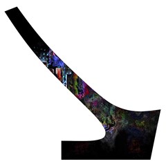 Grunge Paint Splatter Splash Ink Cross Back Hipster Bikini Set from ArtsNow.com Back Right