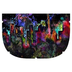 Grunge Paint Splatter Splash Ink Make Up Case (Small) from ArtsNow.com Side Left