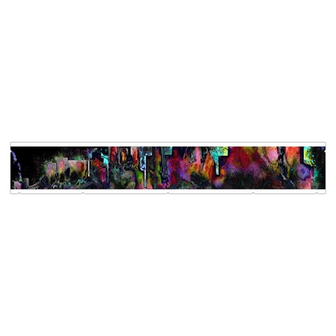 Grunge Paint Splatter Splash Ink Make Up Case (Medium) from ArtsNow.com Zipper Front