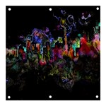 Grunge Paint Splatter Splash Ink Banner and Sign 3  x 3 