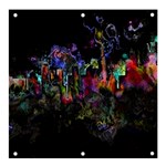 Grunge Paint Splatter Splash Ink Banner and Sign 4  x 4 
