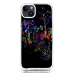 Grunge Paint Splatter Splash Ink iPhone 14 Plus TPU UV Print Case