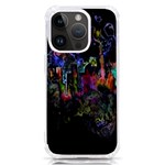 Grunge Paint Splatter Splash Ink iPhone 14 Pro TPU UV Print Case