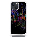 Grunge Paint Splatter Splash Ink iPhone 13 mini TPU UV Print Case