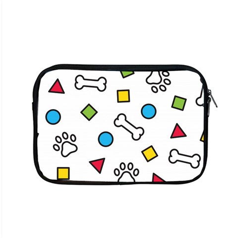 Dog Paw Seamless Pattern Footprint Bone Apple MacBook Pro 15  Zipper Case from ArtsNow.com Front