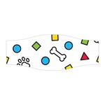 Dog Paw Seamless Pattern Footprint Bone Stretchable Headband