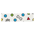 Dog Paw Seamless Pattern Footprint Bone Banner and Sign 4  x 1 