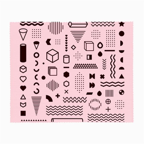 Pattern Hipster Abstract Form Geometric Line Variety Shapes Polkadots Fashion Style Seamless Small Glasses Cloth from ArtsNow.com Front