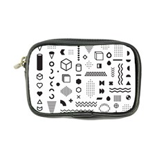 Pattern Hipster Abstract Form Geometric Line Variety Shapes Polkadots Fashion Style Seamless Coin Purse from ArtsNow.com Front