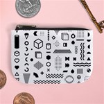 Pattern Hipster Abstract Form Geometric Line Variety Shapes Polkadots Fashion Style Seamless Mini Coin Purse