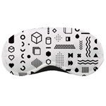 Pattern Hipster Abstract Form Geometric Line Variety Shapes Polkadots Fashion Style Seamless Sleep Mask
