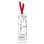 Pattern Hipster Abstract Form Geometric Line Variety Shapes Polkadots Fashion Style Seamless Small Book Marks