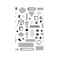 Pattern Hipster Abstract Form Geometric Line Variety Shapes Polkadots Fashion Style Seamless Duvet Cover Double Side (Single Size) from ArtsNow.com Back
