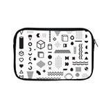 Pattern Hipster Abstract Form Geometric Line Variety Shapes Polkadots Fashion Style Seamless Apple MacBook Pro 13  Zipper Case