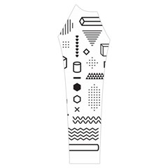 Pattern Hipster Abstract Form Geometric Line Variety Shapes Polkadots Fashion Style Seamless Women s Long Sleeve Raglan T Sleeve Right