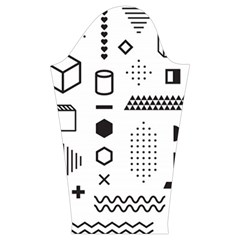 Pattern Hipster Abstract Form Geometric Line Variety Shapes Polkadots Fashion Style Seamless Kids  Midi Sailor Dress from ArtsNow.com Sleeve Right