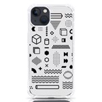 Pattern Hipster Abstract Form Geometric Line Variety Shapes Polkadots Fashion Style Seamless iPhone 13 TPU UV Print Case