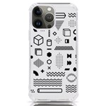 Pattern Hipster Abstract Form Geometric Line Variety Shapes Polkadots Fashion Style Seamless iPhone 13 Pro Max TPU UV Print Case